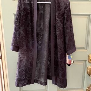 Lace Navy Blue Shimmery Cover.